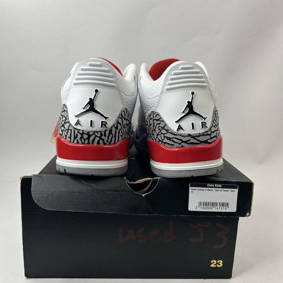 Nike Shoes Air Jordan 3 Retro “Hall of Fame/Katrina” 2024 - Picture 5 of 8